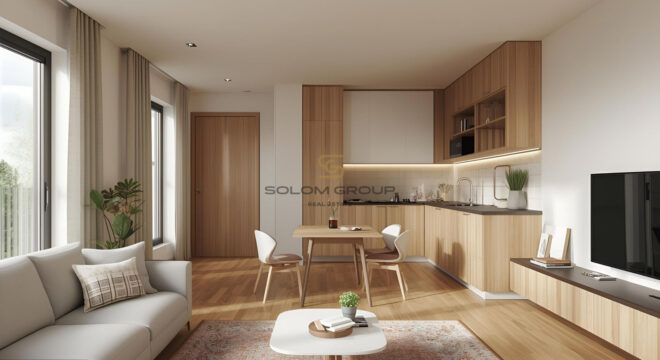 Prodej bytu 2+kk/T, 49 m², DV, Praha 9 – Vysočany, Pod Harfou, GS, novostavba