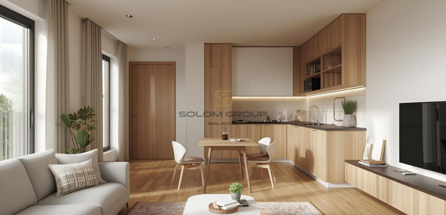 Prodej bytu 2+kk/T, 49 m², DV, Praha 9 – Vysočany, Pod Harfou, GS, novostavba