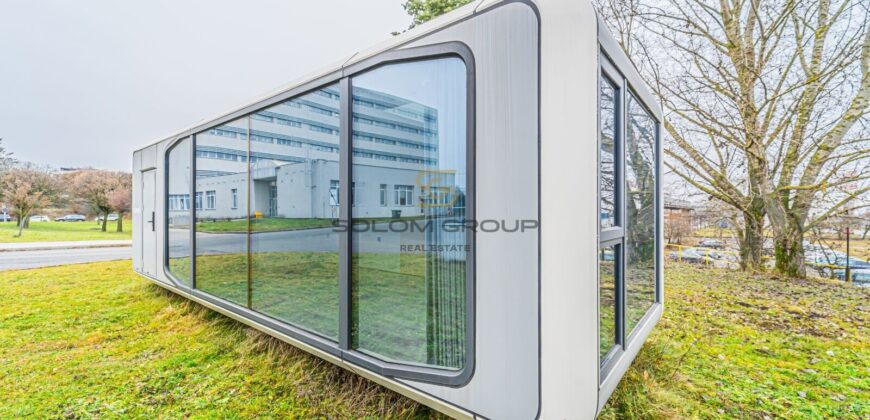 Prodej luxusního mobilního domu 32 m² – ideální pro glamping / investici / rekreaci / bydlení