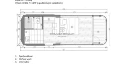 Prodej luxusního mobilního domu 32 m² – ideální pro glamping / investici / rekreaci / bydlení