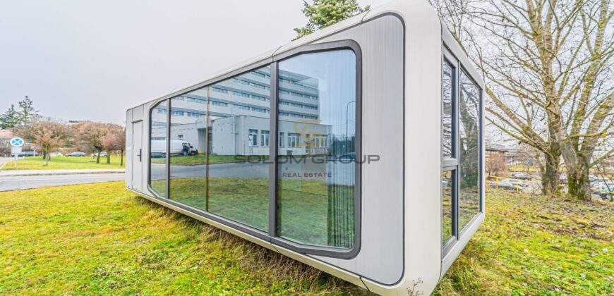 Prodej luxusního mobilního domu 32 m² – ideální pro glamping / investici / rekreaci / bydlení