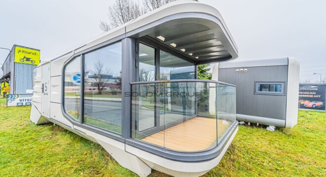 Prodej luxusního mobilního domu 32 m² – ideální pro glamping / investici / rekreaci / bydlení