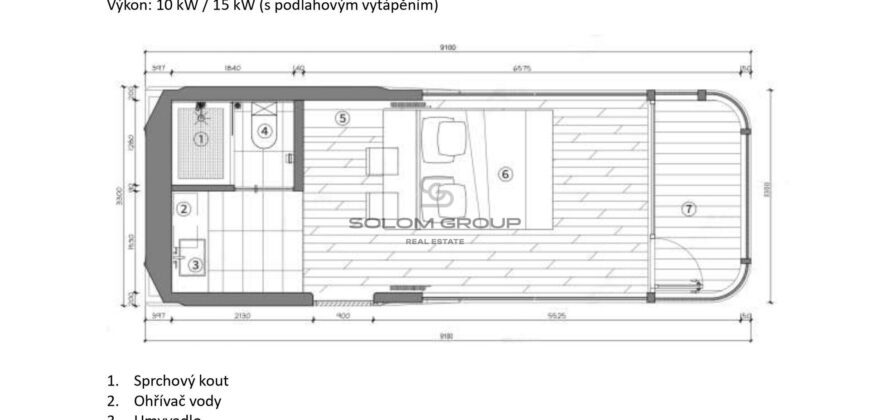 Prodej luxusního mobilního domu 32 m² – ideální pro glamping / investici / rekreaci / bydlení