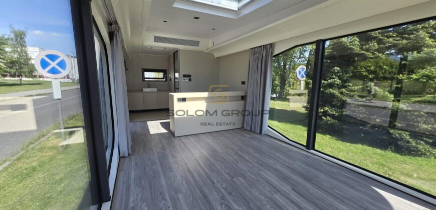 Prodej luxusního mobilního domu 32 m² – ideální pro glamping / investici / rekreaci / bydlení