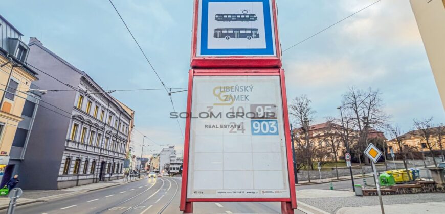 Prodej bytu 2+kk, 48 m², ulice Andrštova, Praha 8 – Libeň, OV