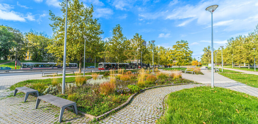 Prodej bytu 1+kk/Balkon, 46,2 m², Rezidence Nad Krocínkou, Prosek