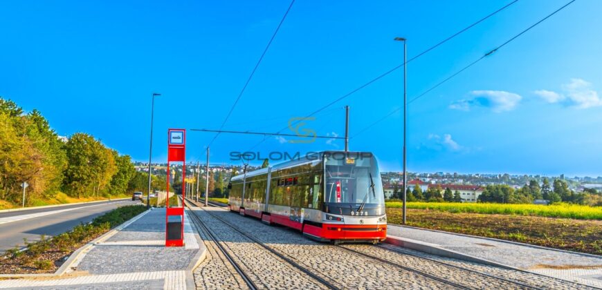 Prodej nového bytu 4+kk 94m²/Předzahrádka 134m²/Terasa, DV, GS, sklep / Praha 6-Ruzyně, novostavba