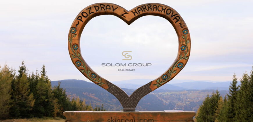 Prodej horského apartmánu 4+kk/Lodžie,106 m², Harrachov, parkovací stání + sklep, DV, novostavba