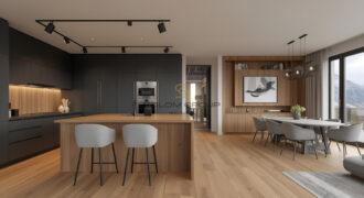 Prodej horského apartmánu 4+kk/Lodžie,106 m², Harrachov, parkovací stání + sklep, OV, novostavba