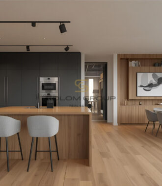 Prodej horského apartmánu 4+kk/Lodžie,106 m², Harrachov, parkovací stání + sklep, OV, novostavba