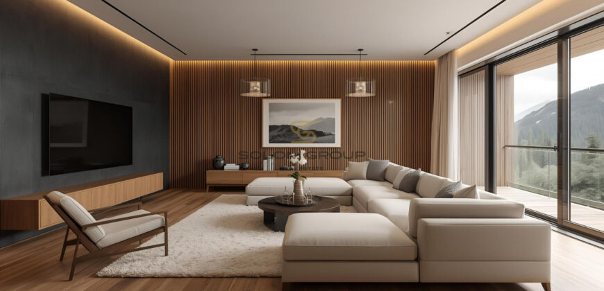 Prodej horského apartmánu 4+kk/Lodžie,106 m², Harrachov, parkovací stání + sklep, OV, novostavba