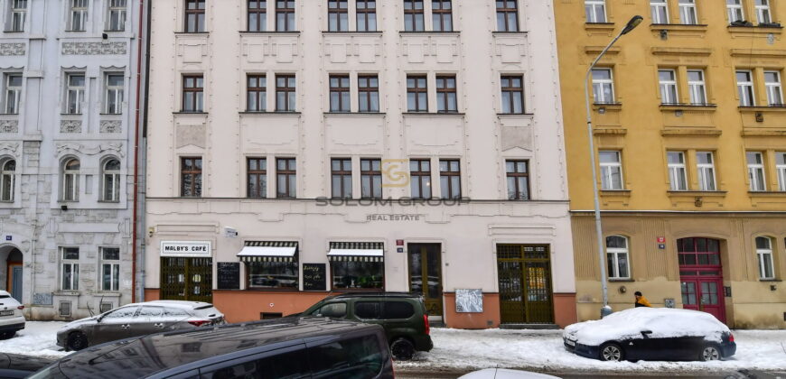 Pronájem bytu 2+1, 42 m² + sklep 5,8 m², 4. NP, výtah, Praha 2 – Vyšehrad, Neklanova