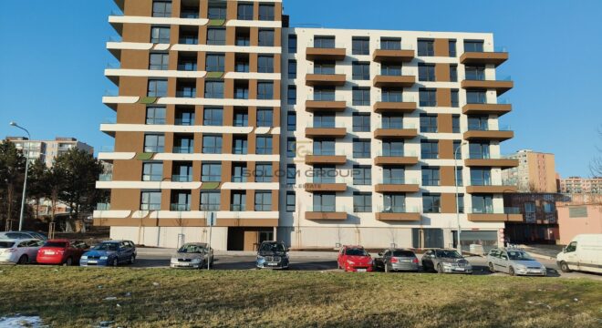 Prodej bytu 2+kk/L, 51,8 m², DV, Praha 14 – Černý Most ulice Ocelkova, Novostavba