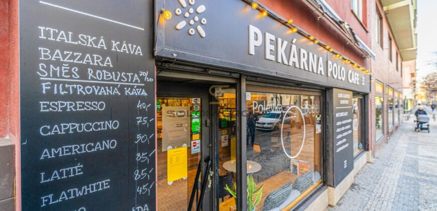 Pronájem obchodního prostoru 50 m², Praha 7 – Holešovice, ul. Komunardů