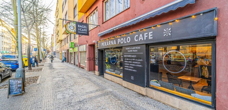 Pronájem obchodního prostoru 50 m², Praha 7 – Holešovice, ul. Komunardů