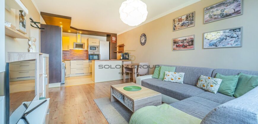 Prodej bytu 3+kk/Lodžie, 62 m², komora na chodbě, po úpravách, Modřany, OV