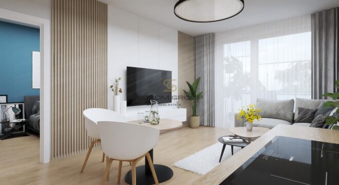 Prodej bytu 1+kk/Balkon, 46,2 m², Rezidence Nad Krocínkou, Prosek