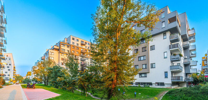 Prodej NOVÉHO bytu 2+kk/Lodžie 47,1 m². DV, Praha 9 – Vysočany, Pod Harfou, novostavba