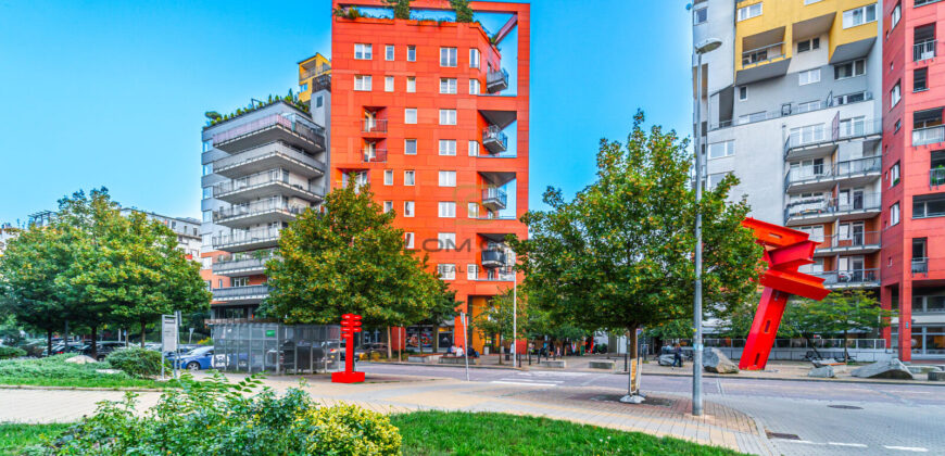 Prodej NOVÉHO bytu 2+kk/Lodžie 47,1 m². DV, Praha 9 – Vysočany, Pod Harfou, novostavba