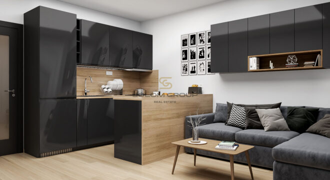 Prodej NOVÉHO bytu 2+kk/Lodžie 47,1 m². DV, Praha 9 – Vysočany, Pod Harfou, novostavba