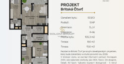 Prodej bytu 4+kk/L, 129 m², DV, GS, Britská Čtvrť – Praha 13, Stodůlky, novostavba