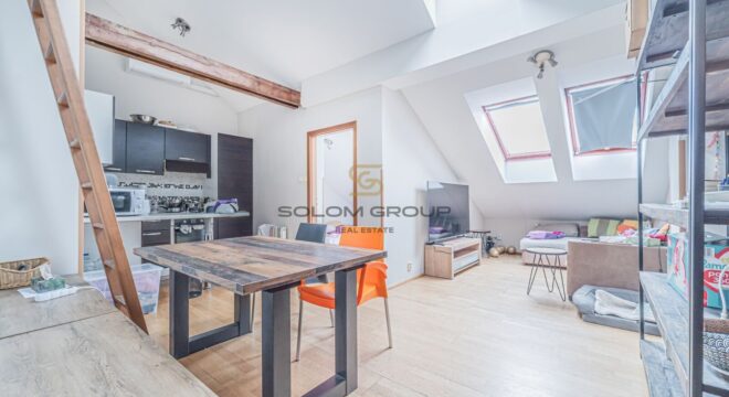 Pronájem 2+1/3+kk, 55 m² 4NP, výtah, částečně zařízený, Praha Vinohrady