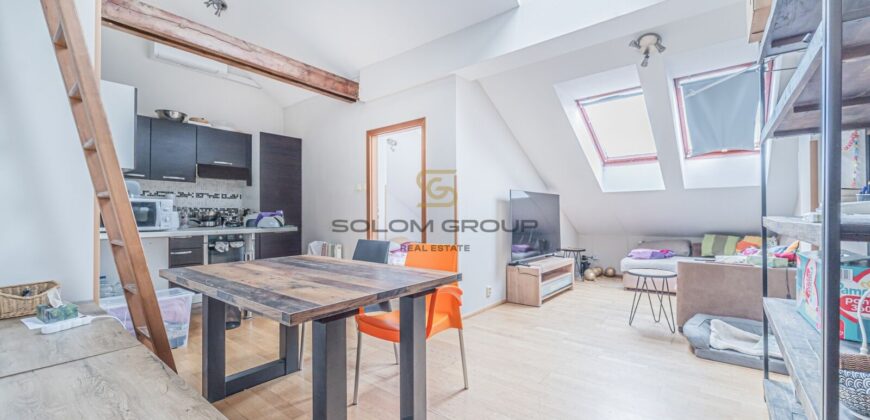 Pronájem 2+1/3+kk, 55 m² 4NP, výtah, částečně zařízený, Praha Vinohrady