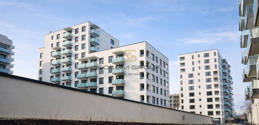 Prodej bytu 2+kk/T, 46 m², DV, Praha 9 – Vysočany, Pod Harfou, novostavba