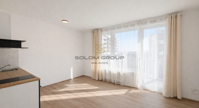 Pronájem NOVÉHO bytu 1+kk/Balkon, 27,3 m² + garážové stání, Dolní Měcholupy, ulice Honzíkova