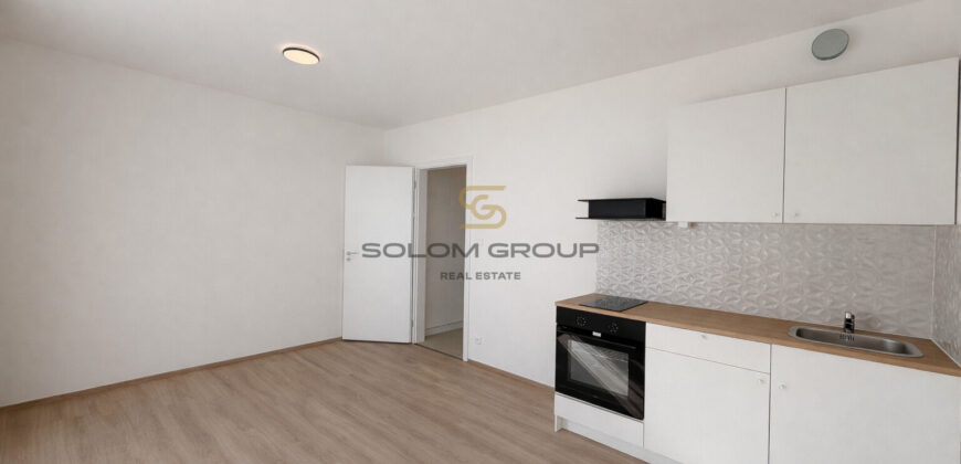 Pronájem NOVÉHO bytu 1+kk/Balkon, 32,5 m² + garážové stání, Dolní Měcholupy, ulice Honzíkova