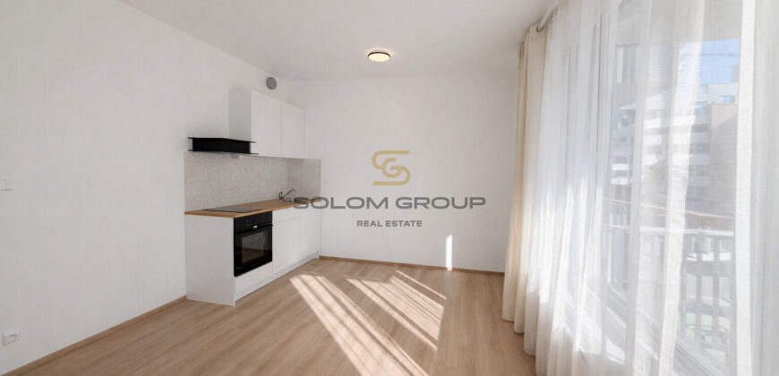 Pronájem NOVÉHO bytu 1+kk/Balkon, 32,5 m² + garážové stání, Dolní Měcholupy, ulice Honzíkova