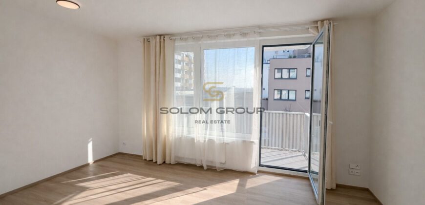 Pronájem NOVÉHO bytu 1+kk/Balkon, 32,5 m² + garážové stání, Dolní Měcholupy, ulice Honzíkova