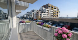 Pronájem NOVÉHO bytu 1+kk/Balkon, 32,5 m² + garážové stání, Dolní Měcholupy, ulice Honzíkova