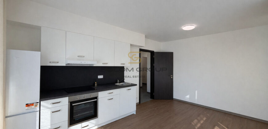 Pronájem NOVÉHO bytu 1+kk/Balkon, 47,3 m² + garážové stání + sklep, Dolní Měcholupy, ulice Honzíkova