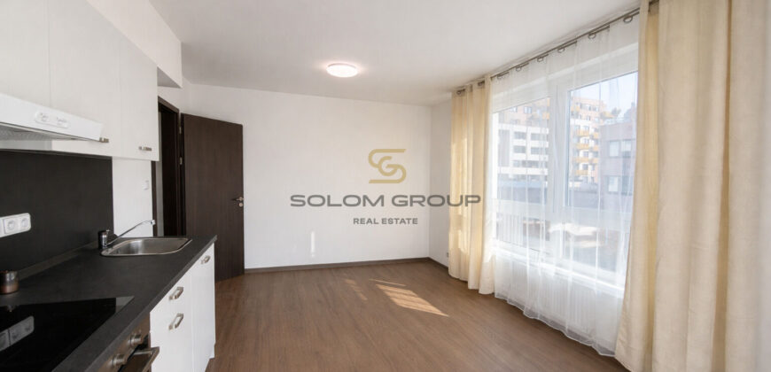 Pronájem NOVÉHO bytu 1+kk/Balkon, 47,3 m² + garážové stání + sklep, Dolní Měcholupy, ulice Honzíkova