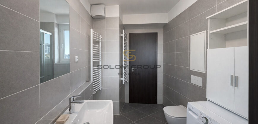 Pronájem NOVÉHO bytu 1+kk/Balkon, 47,3 m² + garážové stání + sklep, Dolní Měcholupy, ulice Honzíkova