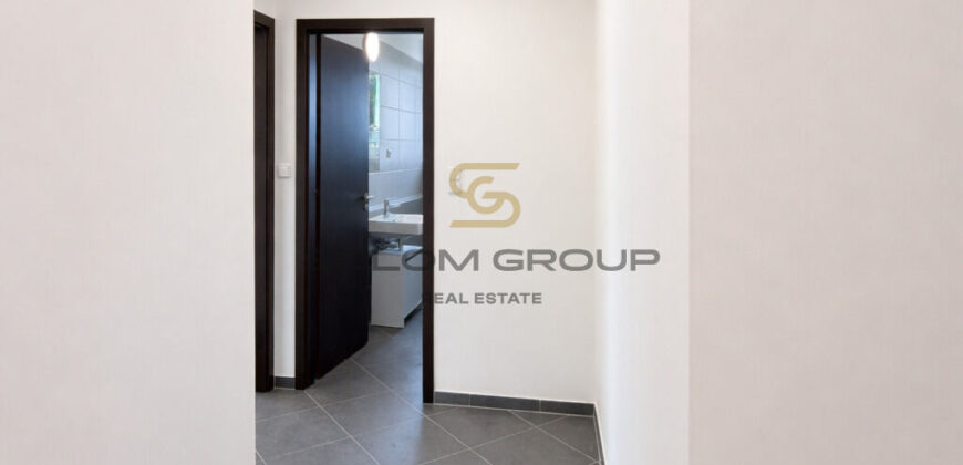 Pronájem NOVÉHO bytu 1+kk/Balkon, 47,3 m² + garážové stání + sklep, Dolní Měcholupy, ulice Honzíkova