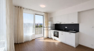 Pronájem NOVÉHO bytu 1+kk/Balkon, 37,4 m² + garážové stání, Dolní Měcholupy, ulice Honzíkova