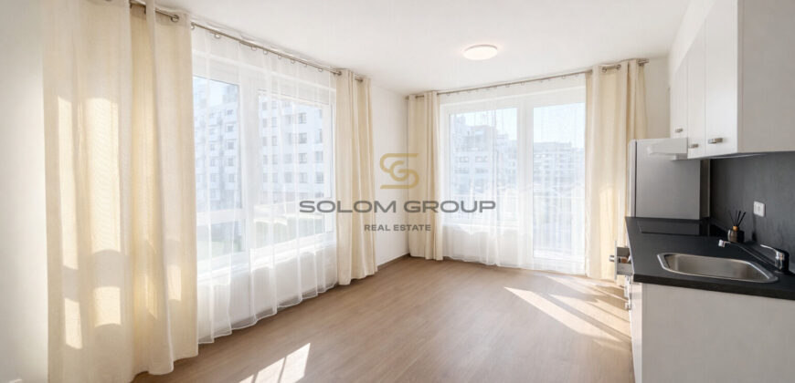 Pronájem NOVÉHO bytu 1+kk/Balkon, 47,3 m² + garážové stání + sklep, Dolní Měcholupy, ulice Honzíkova