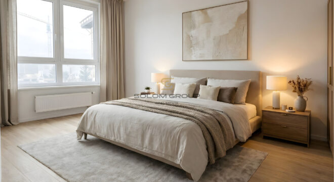 Prodej bytu 2+kk/T, 46 m², DV, Praha 9 – Vysočany, Pod Harfou, novostavba