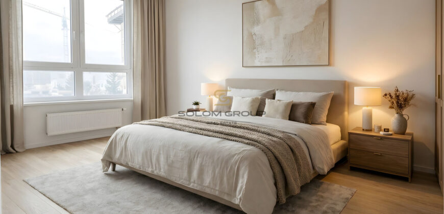 Prodej bytu 2+kk/T, 46 m², DV, Praha 9 – Vysočany, Pod Harfou, novostavba