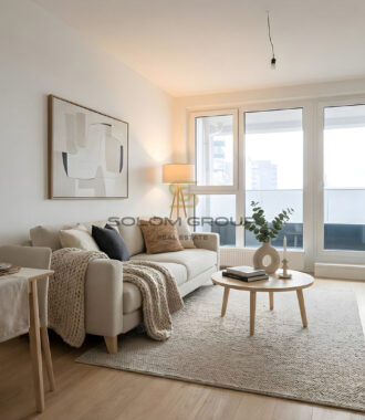 Prodej bytu 2+kk/T, 46 m², DV, Praha 9 – Vysočany, Pod Harfou, novostavba