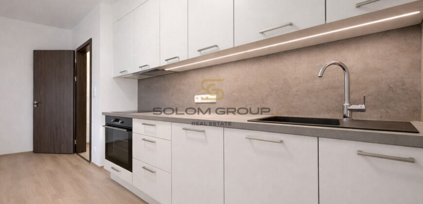 Pronájem NOVÉHO bytu 2+kk/Balkon, 45,8 m² + garážové stání + sklep, Dolní Měcholupy, ulice Honzíkova