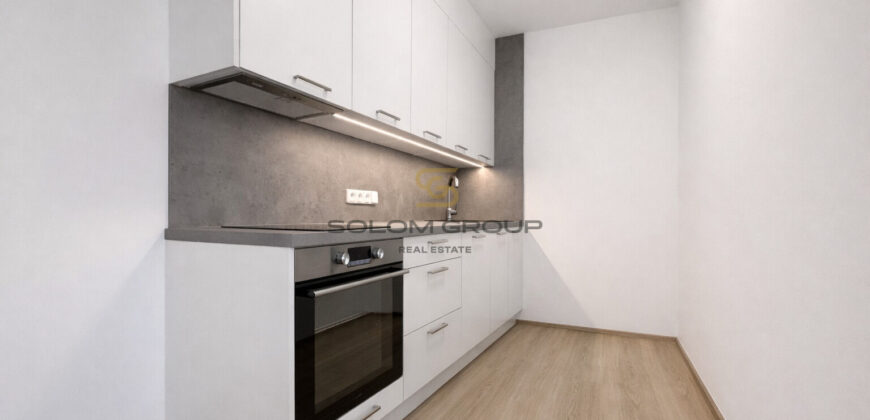 Pronájem NOVÉHO bytu 2+kk/Balkon, 45,8 m² + garážové stání + sklep, Dolní Měcholupy, ulice Honzíkova