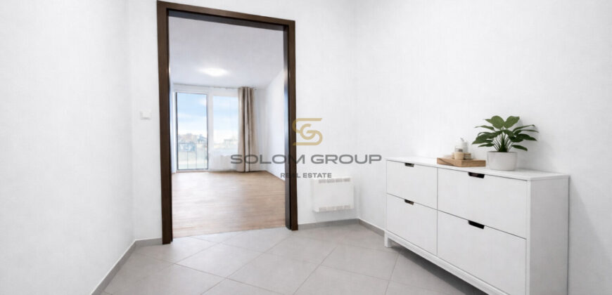 Pronájem NOVÉHO bytu 2+kk/Balkon, 45,8 m² + garážové stání + sklep, Dolní Měcholupy, ulice Honzíkova