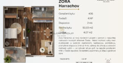 Prodej horského apartmánu 2+kk/Lodžie, 54 m², Harrachov, parkovací stání + sklep, OV, novostavba