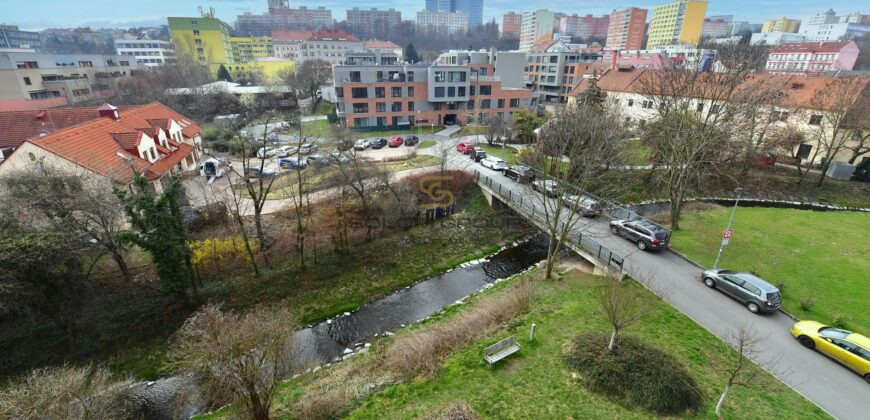 Pronájem bytu 1+kk/Balkon, 35 m², Za Arielem, Michle, novostavba