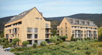 Prodej horského apartmánu 4+kk/Lodžie,105 m², Harrachov, parkovací stání + sklep, DV, novostavba