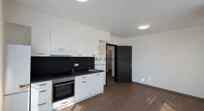 Prodej NOVÉHO bytu 1+kk/Balkon, 47,3 m² + garážové stání, Dolní Měcholupy, ul. Honzíkova