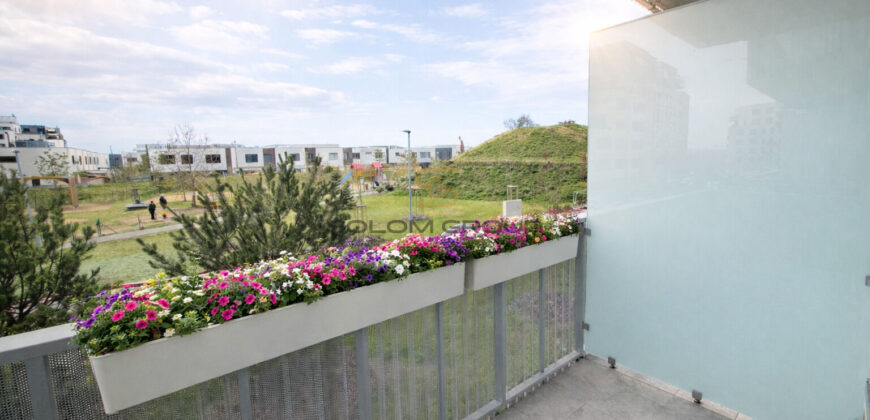 Prodej NOVÉHO bytu 2+kk/Balkon, 46,9 m² + garážové stání, Dolní Měcholupy, ul. Honzíkova